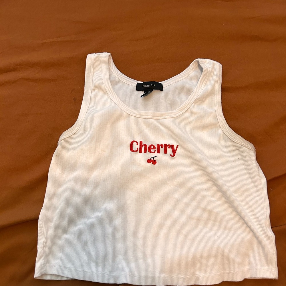 cherry crop tank